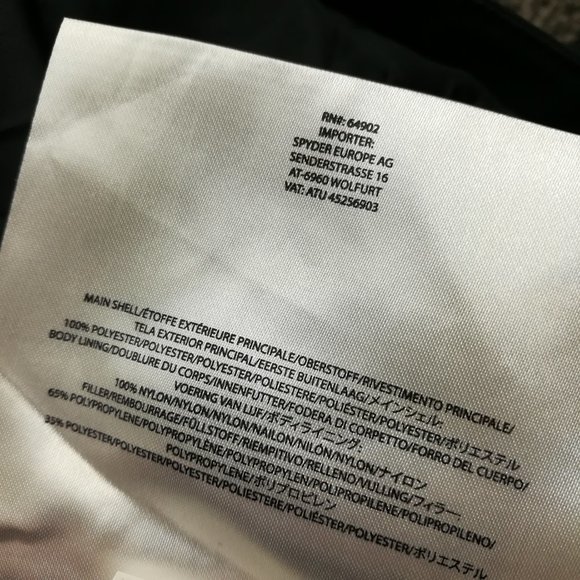 Spyder Snow Pants Mens Large Black XTL 20k 3M Thinsulate Insulated Lined - Picture 6 of 12